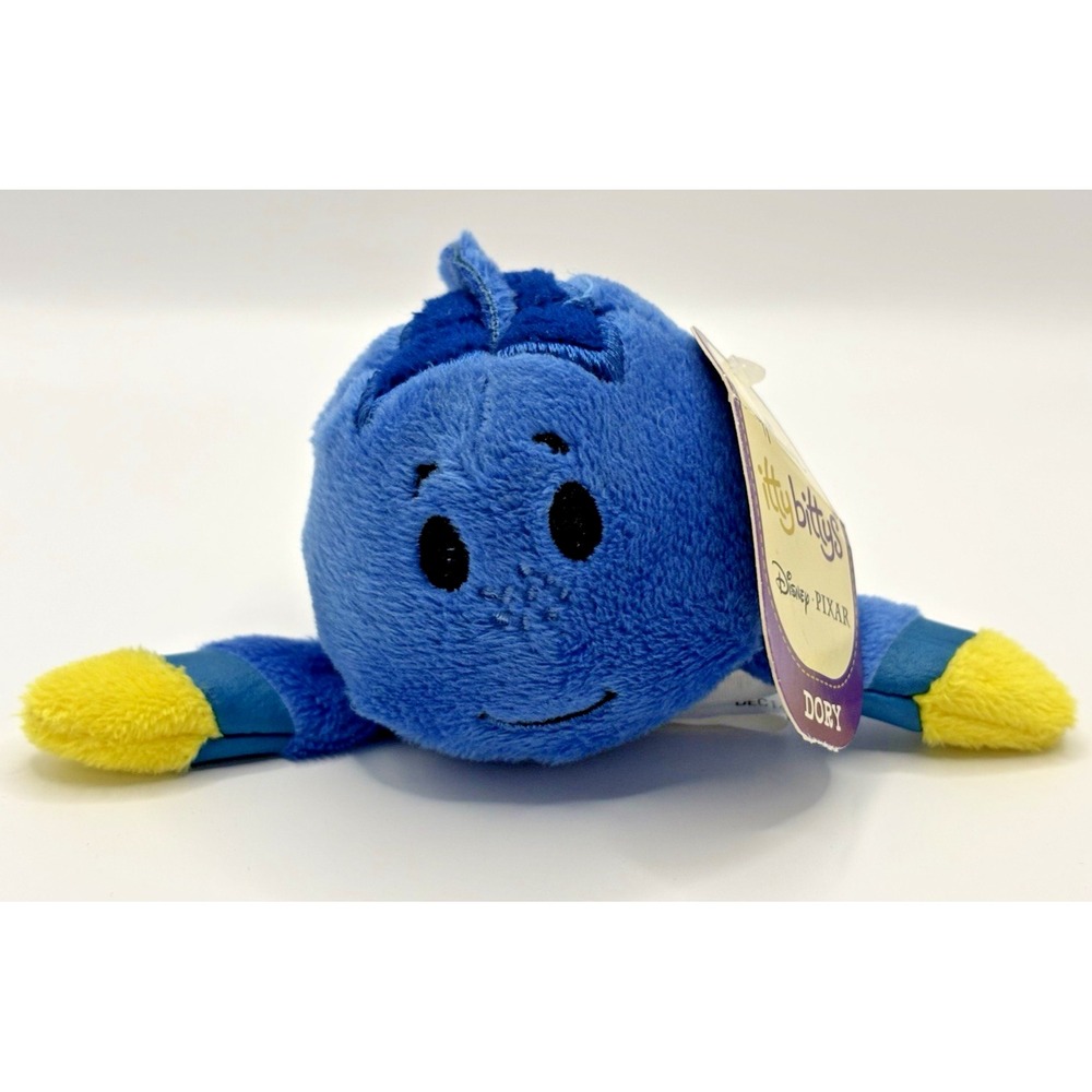 NWT HALLMARK DISNEY Finding Nemo Dory Toy Stuffed Animal Plush Itty Bittys 2014
